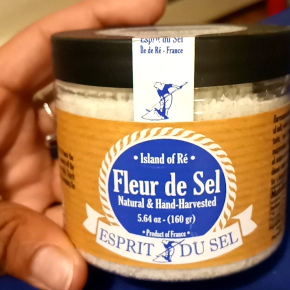 Exfoliating sea salt